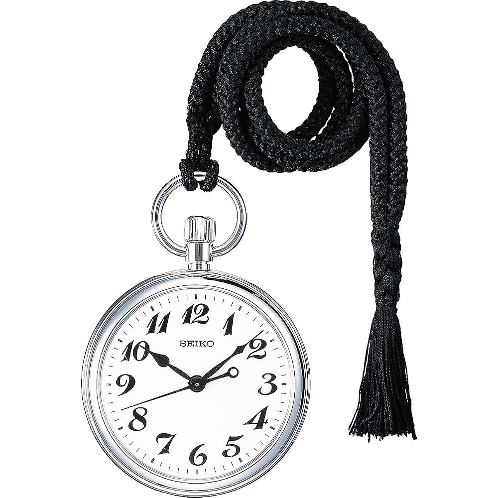 [Seiko] SEIKO Railroad Watch SVBR003 Genuine Pocket Watch Strap Black