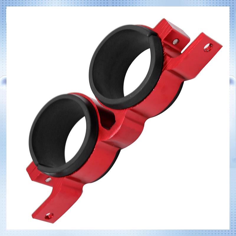 1 Piece 60Mm Bracket Aluminum Dual Fuel Pump Clamp Mounting Bracket Double Oil Pump Bracket Red For 044 380LPH красный