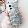 Hülle Für Vivo Y39 Y300i 5G Cover V2436 V2444A Neue Mode Blume Schmetterling Weiches Silikon Klare Hülle Für VivoY39 VivoY300i Funda
