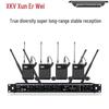 Xun'erwei Professional True Diversity Infrared Wireless Microphone System (CN version)