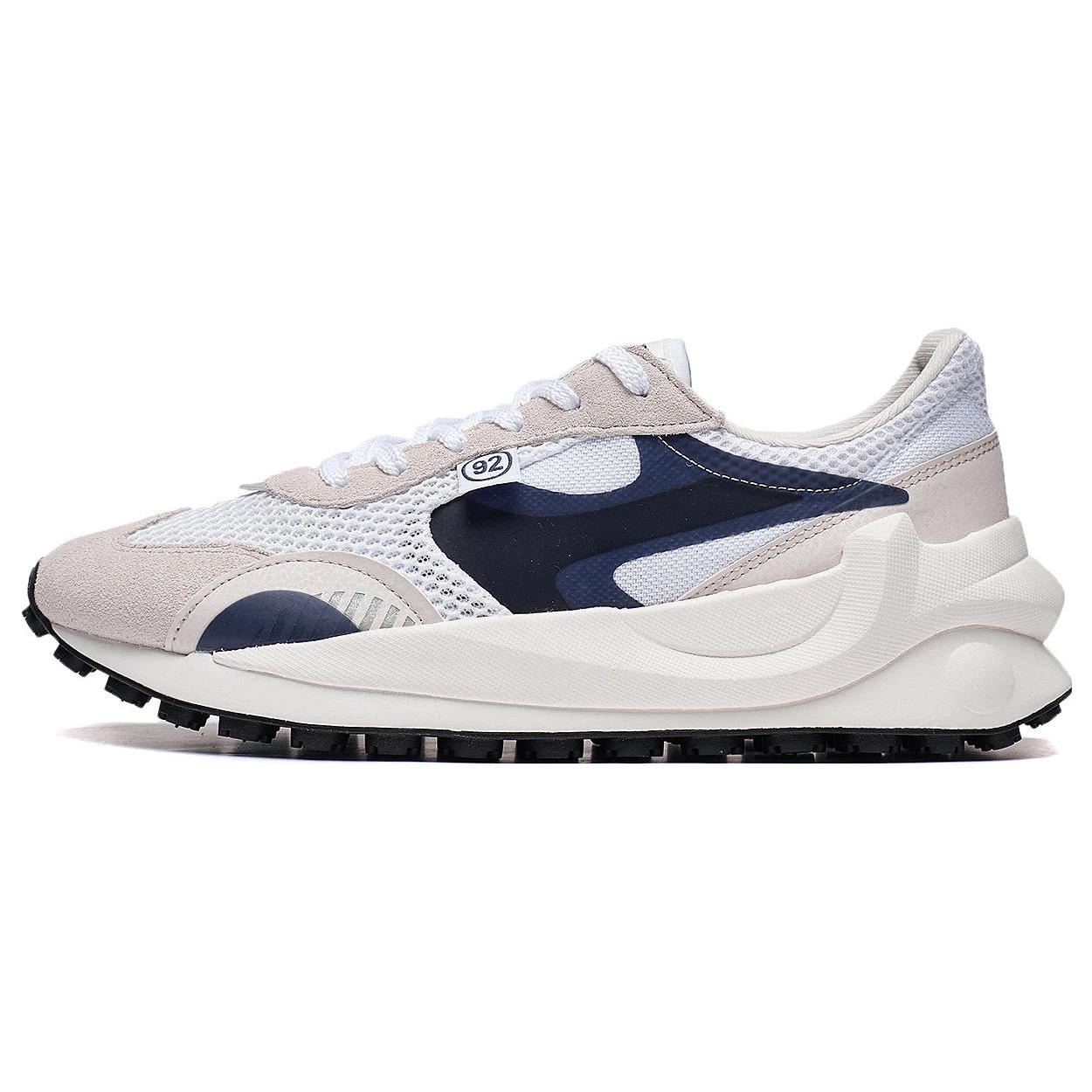 

LiNing Квадратный радиус Противоскользящие Износостойкие Низкие Спортивные Повседневные Кроссовки Мужские Белые Серые Синие 43.5