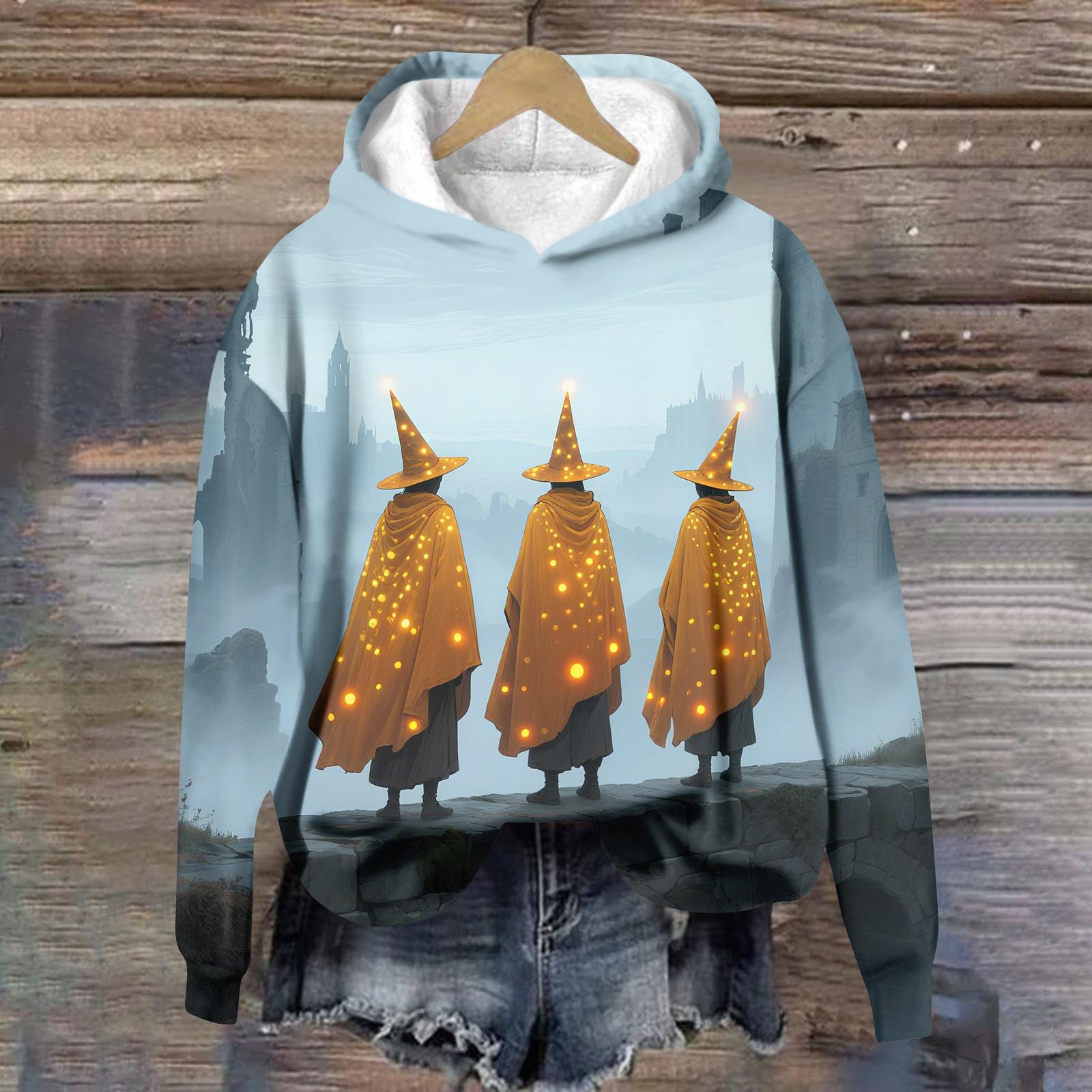 

Женские повседневные модные худи с длинным рукавом и круглым вырезом, с принтом семьи индейки цвета вина M