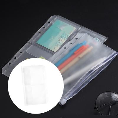 20Units A6 Clear Document Holders Flexible Yet Durable Stationery Bag For Organizing Loose Sheets And Photos