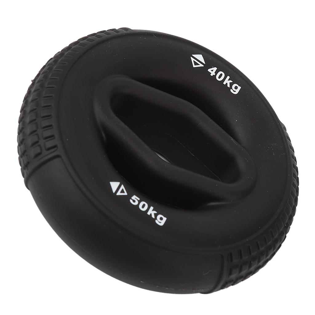 Hand Grip Strengthener Coffee Black 40 To 50KG Anti Slip Grip Trainer Silicone Rings for Stress