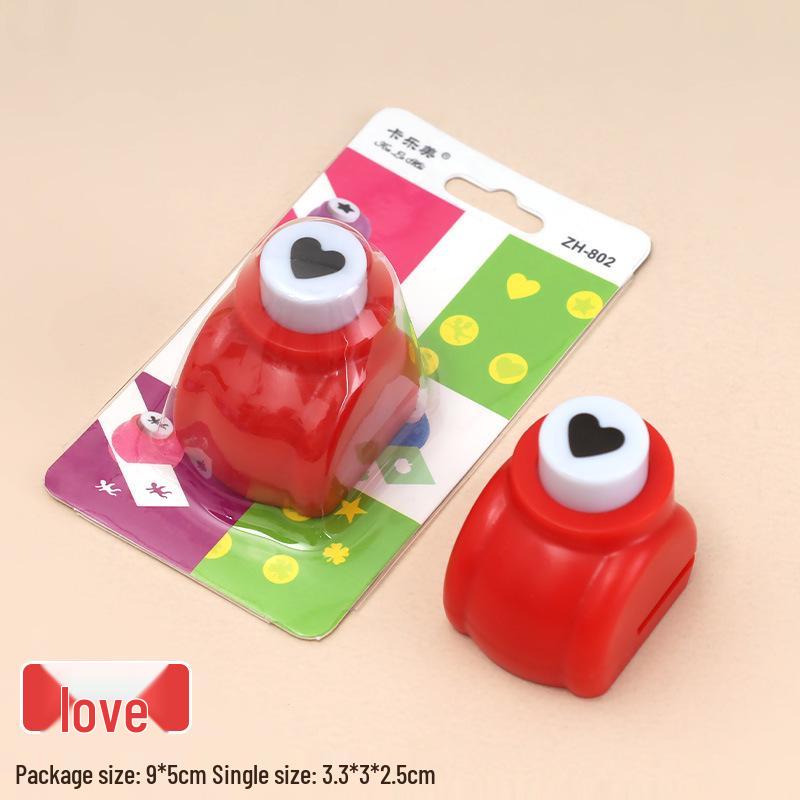 Novelty Puncher for DIY Photo Albums - Handmade Children's Embosser & Creative Student Stationery