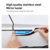 2Pcs Metal Stickers Car Body Decoration Stickers For Lexus F SPORT Plug-in Hybrid ES UX 300e GS GX IS LS LX LBX NX RX 350h 450h