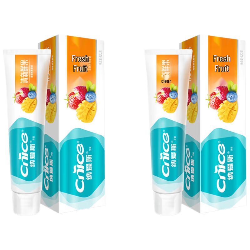 

Nice Fresh Fruit Toothpaste Duo