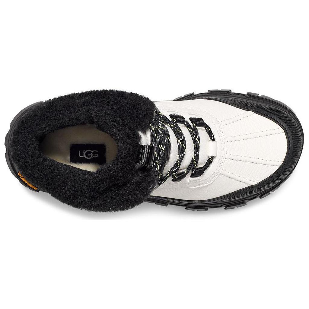 UGG Adirondack Kožené Módní Pohodlné Krátké Venkovní Boty Unisex boty Bílé 1169031-WHT