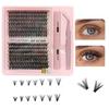 Lashie - D Curl Multipack False Eyelashes Cluster (Various Designs)