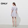 ONLY Women's V-neck Puff Sleeve A-line Short Dress