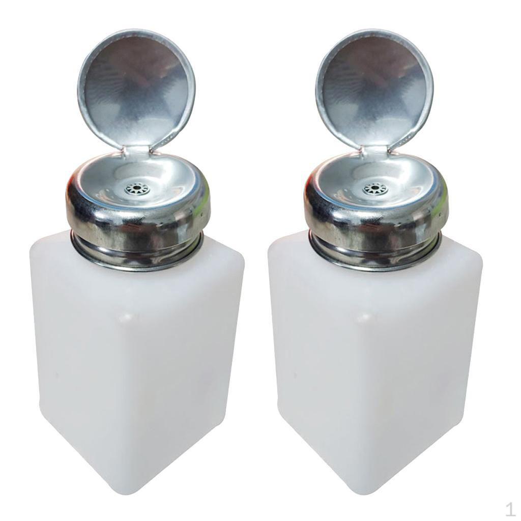 

200ml Makeup Remover Press Bottle Dispenser, 2pcs