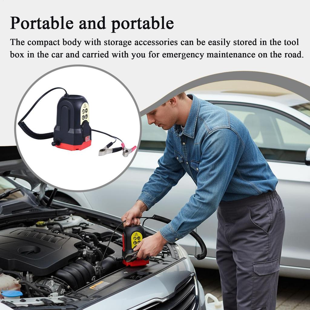 Yağ Pompası Çıkarıcı Motor Tahliye Pompası Araç Transfer Pompası Otomotiv Oto Araba Araç Kamyonet SUV Yağ Değişimi Çıkarma İçin