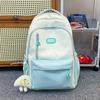 Schoolbag1011 spring new large-capacity fresh schoolbag junior high school backpack trendy schoolbag travel backpack