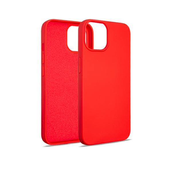 Beline - iPhone 13 Series - Silicone Hoes - Rood - Elegant Ontwerp