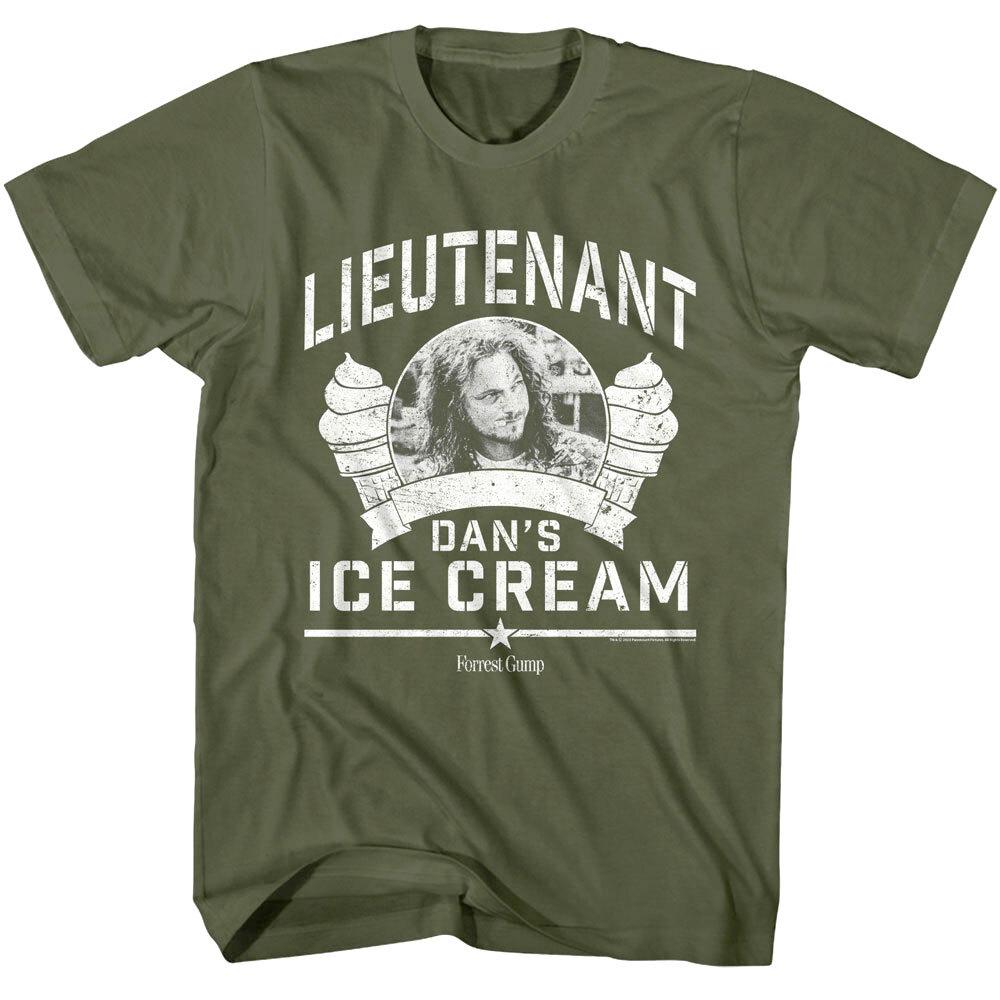 Forrest Gump Lieutenant Dan Ice Cream Men T Shirt Gary Sinise XXXXL
