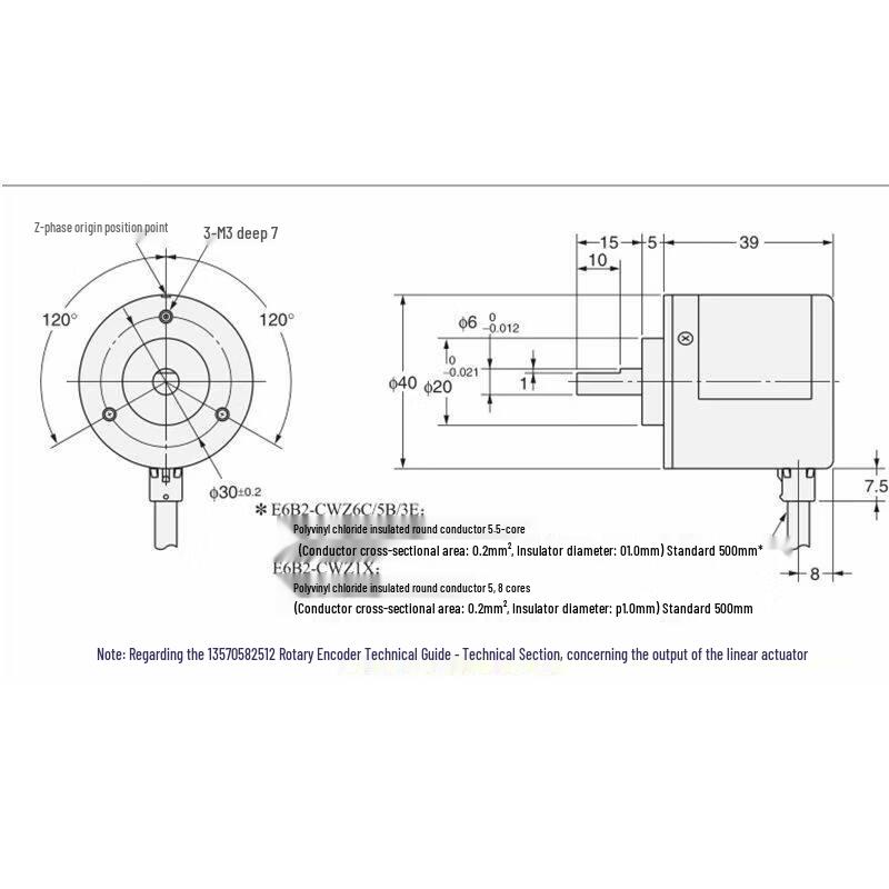 OIMG Photoelectric Rotary Incremental Encoder