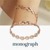 Monograph Karen Bracelet Mgar0369 14K Gold Plated