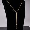 18k Gold Snake Bone Chain Necklace - Elegant Women's Titanium Steel, Light Luxury & Non-Fading Design