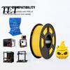 Moisture Proof Filament PETG 3D Printer 1.75mm, 1kg Spool High Toughness for Printing Material Speed Printer, Solid Color Projects FDM Supplies