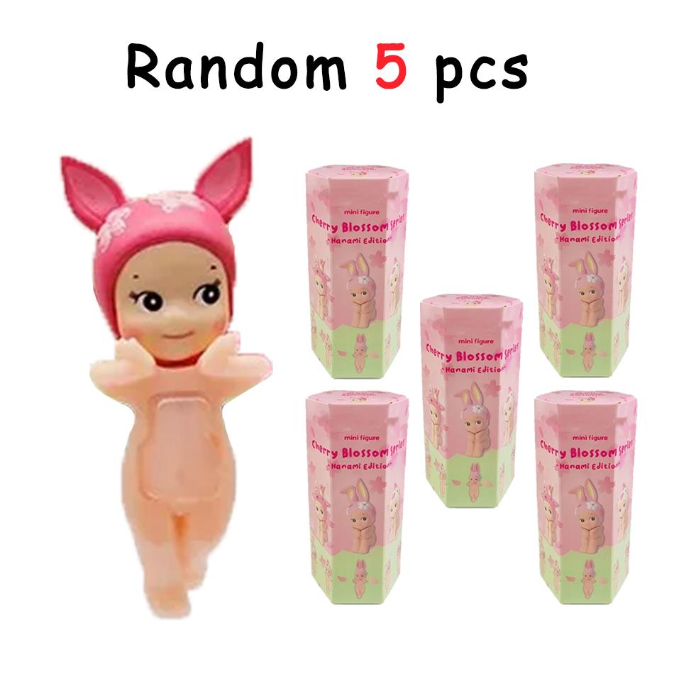 / New  Selling S Angels Cherry Blossom Series Anime Figures Ornaments Dolls Fans Children Birthday Gift Random