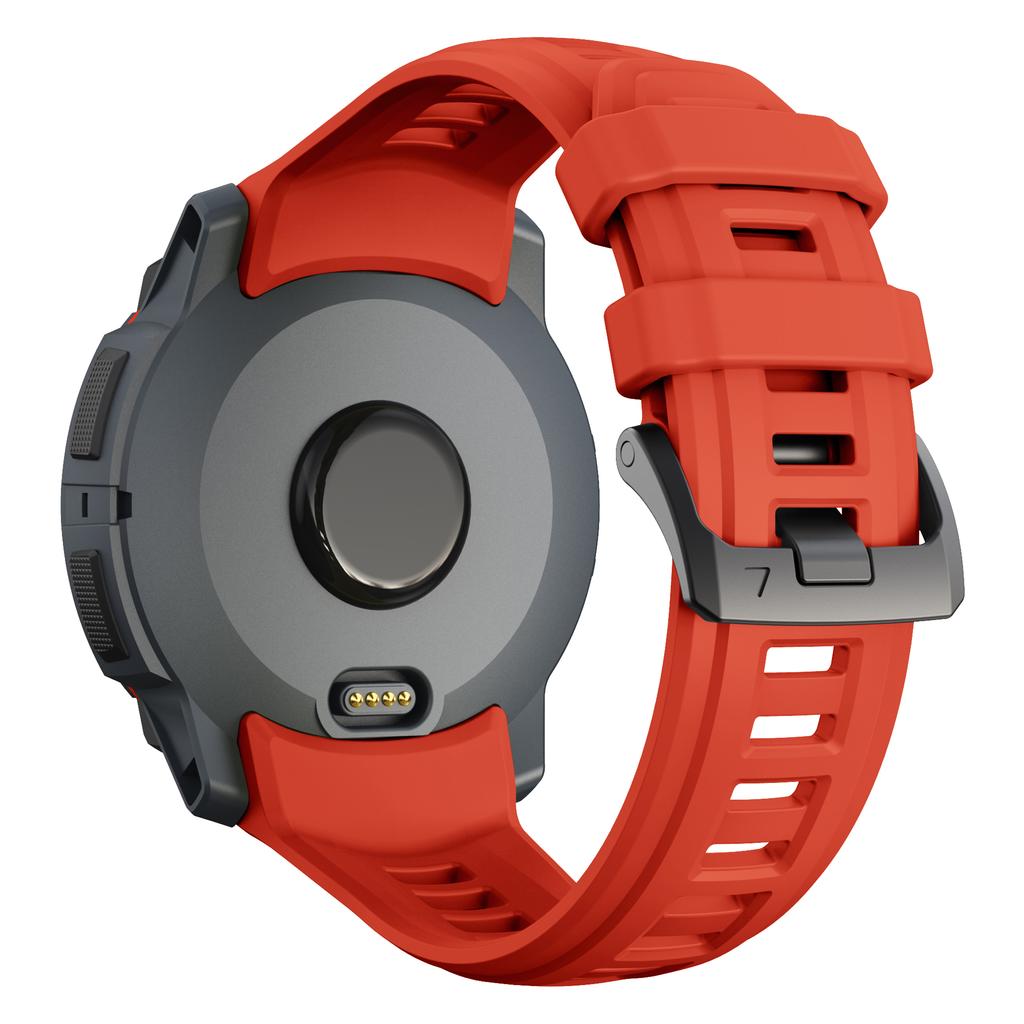 For Garmin Instinct 3 AMOLED 45mm/Instinct 3 Solar 45mm Smartwatch Band Breathable Sports Silicone Strap