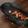 Resin Handicrafts Black Irregular Fruit Plate Desktop Storage Container Resin Tray Golden Pearl Pallet Home Decoration