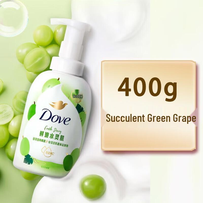 

Dove Green Grape & Soy Milk Moisturizing Shower Foam