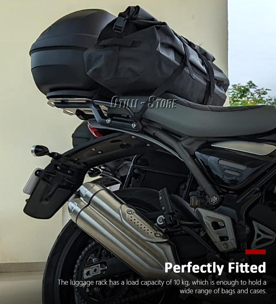 Rear Luggage Rack Carrier Case Support Holder Cargo Bracket Motorcycle For Scrambler 400X SPEED400 Speed 400 2024 2025