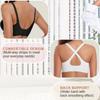 Plus Size Wireless Seamless Soft Support Anti Sagging Gathering Bra For Women
