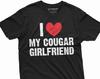 T-shirt Homme J'aime ma petite amie cougar Saint-Valentin cadeau petit ami t-shirt anniversaire t-shirt