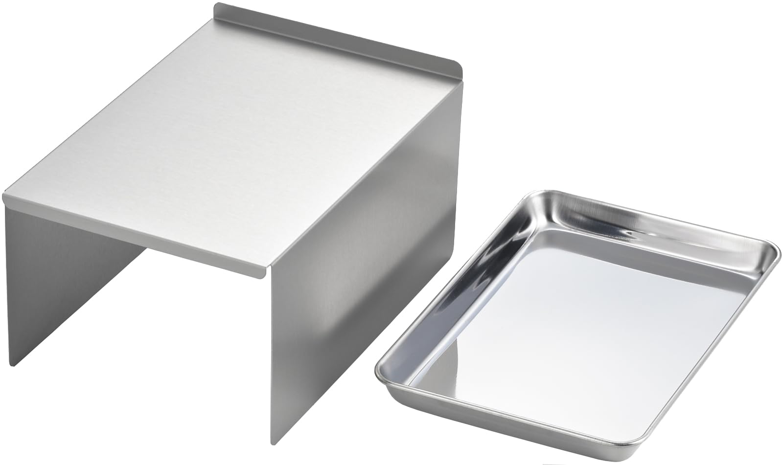 

Yoshikawa Refrigerator Organizing Rack Set S 7041593 срібний