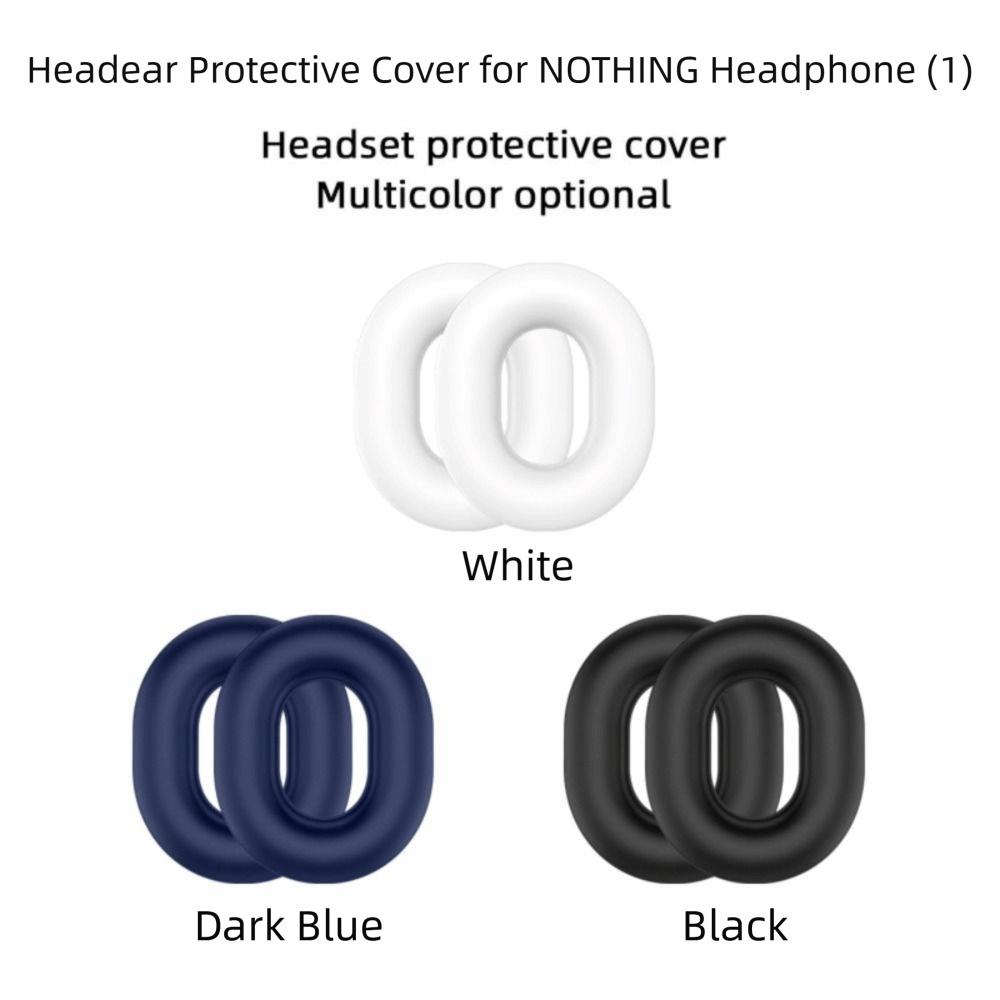 Silicone 3-in-1 Headphone Case Ear Cups Cover for NOTHING Headphone(1) Headphone Protection