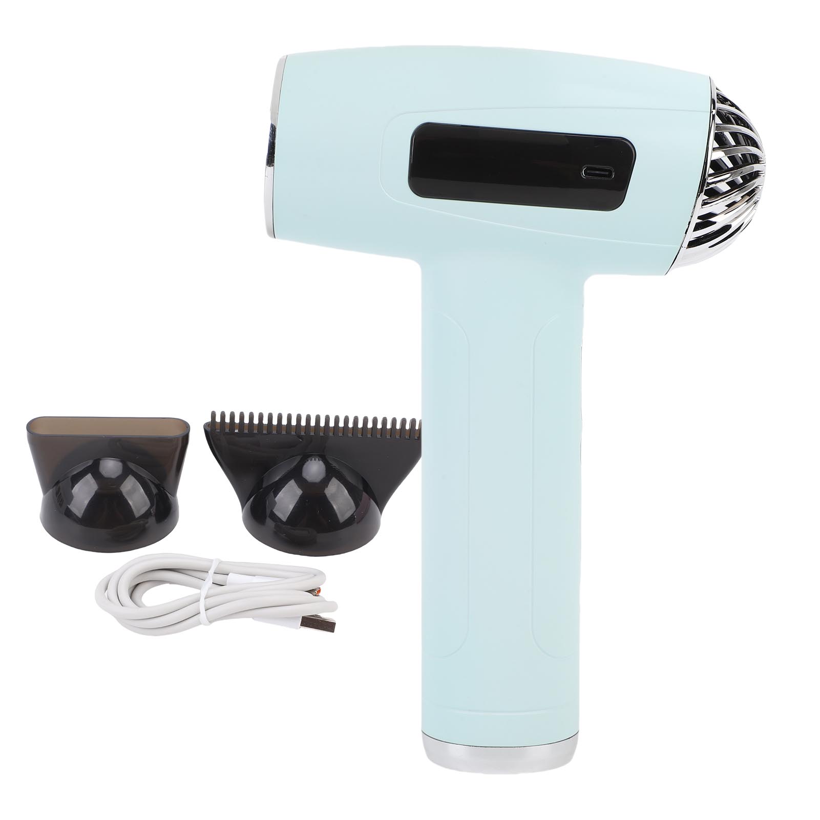 Cordless Hair Dryer Hair Dryer 200W Cordless Rechargeable Lightweight Portable Hot Cold Air Hair Blow Dryer for Travel Dormitory