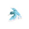 Beautiful bird brooch, high-end women's temperament, vintage pin, coat and suit, creative and exquisite accessories