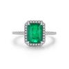 925 Sterling Silver Luxury Paraiba Tourmaline Rings For Women Wedding Engagement Band Fine Jewelry Anniversary Gifts