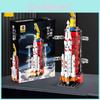 Space Rocket Building Blocks Set For Kids With Diy Assembly And Educational Fun