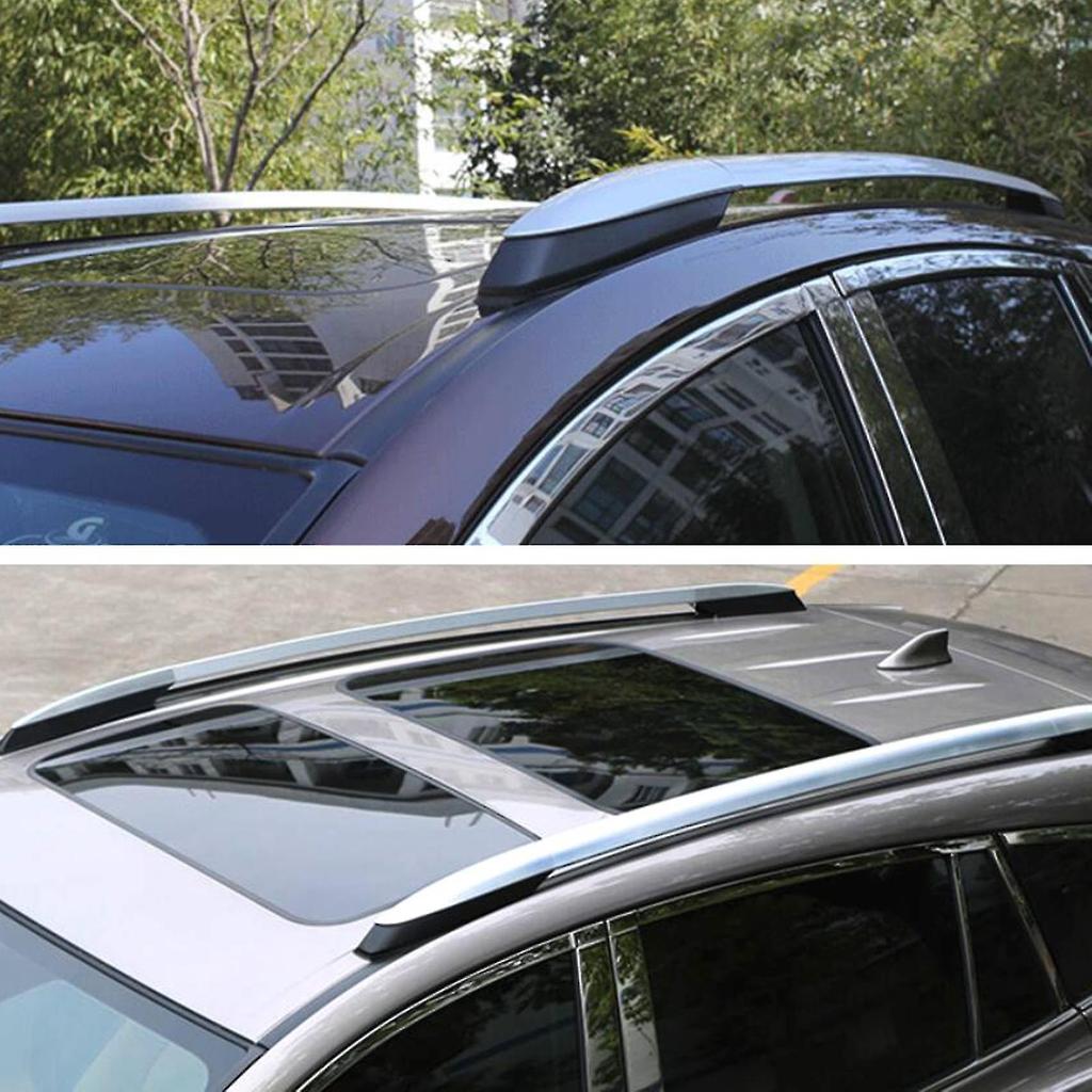4pcs Roof Rack Rail End Luggage Rack Cover For Toyota Rav4 2013 2018