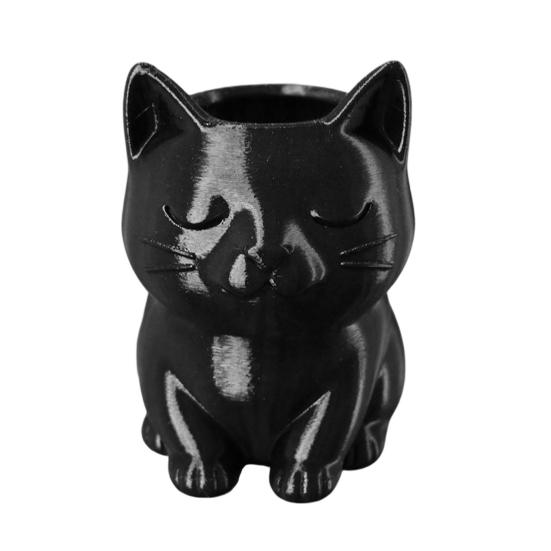 Cat Pen Holder, Cute Kitty Desk Organizer for Stationery Storage, Large Capacity Pencil Stand for Office Home, Creative Storage Box Gift