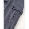 Frühlings- und Herbst Herren Lockerer Hoodie Hoodie Halbreißverschluss Pullover Herren Sport- und Freizeit-Hoodie