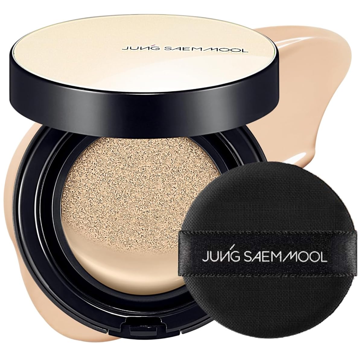 SAEM MOOL Essential Skin Nuder Cushion Тональная основа-кушон [Официальный JUNG] (Свет)