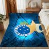 Fc Emblem Printed Office Carpet Chair Cushion  Entryway Rug, Rugs for Living Room, Bedroom Christmas gifts