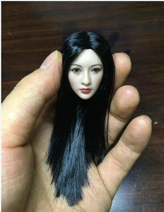 In-Stock 1/6 Scale Liu Yan Inspired Asian Beauty Head Sculpt for PH JO Lan Nü Body