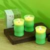 Floating Light Bamboo Shadow Aromatherapy Candle Bamboo Shape Gift Household Incense Birthday Fragrance Bamboo Joint Glass Cup Wax