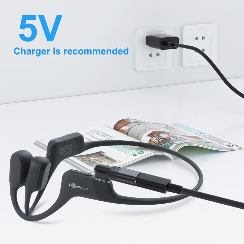 Adattatore di Ricarica Magnetica HdooLink per Cuffie a Conduzione Ossea AfterShokz AS800 Caricabatterie Auricolare Caricabatterie Mini USB Adattatore