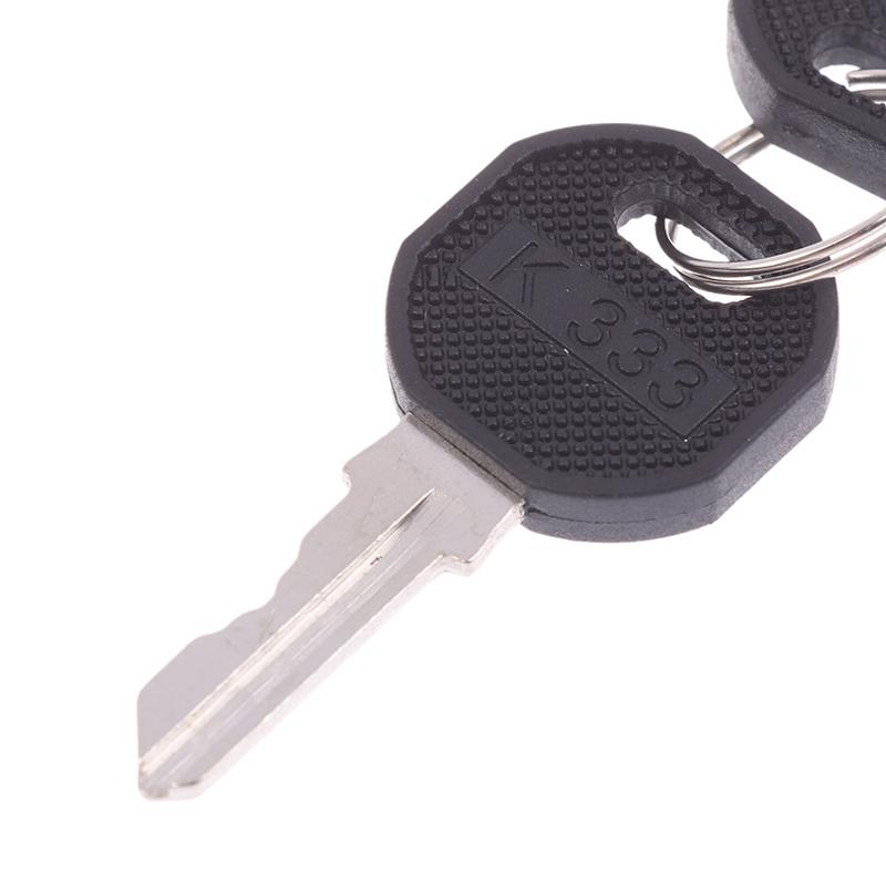 2 Pcs K333 Keys Caravan Locker Key For Emka Ek333 Elddis Front Gas Locker Key Ek 333 Ms300 Series Cabinet Lock Key
