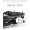 Ultralight Flat MTB Pedals Nylon Bicycle Pedal Bmx Mountain Bike Platform Pedals 3 Sealed Bearings Cycling Pedals For Bicycle