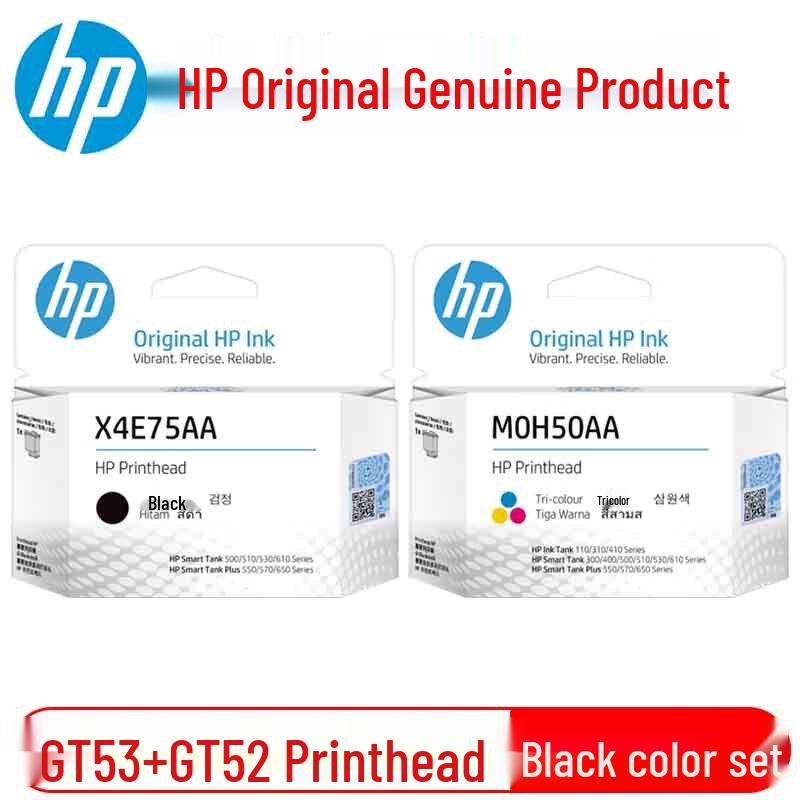 HP Set di testine di stampa Originali Nere e a Colori (X4E75A+M0H50A)