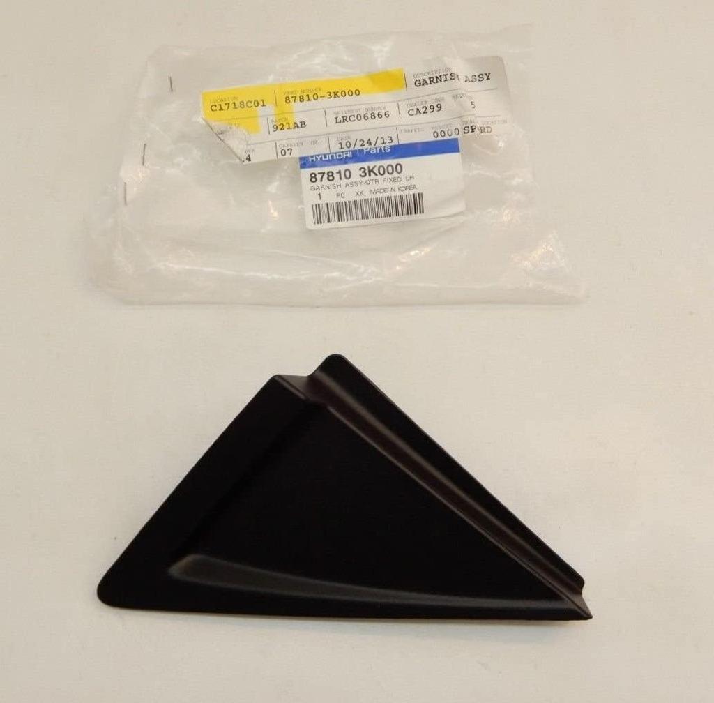 Genuine OEM 87810-3K000 Garnish - Quarter Fixed, LH / 878103K000 for Hyundai Sonata 06-10