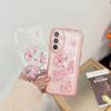 Butterfly Star Glitter Case For Samsung A56 A36 A26 A16 A06 Galaxy A55 A35 A25 A15 A05S A54 A34 A24 A14 A53 A13 A33 A52  Cover
