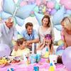 Butterfly Balloon Wreath Set Blue Butterfly Aluminum Film Balloon Macaron Color Series Used for Party and Birthday Dress Up